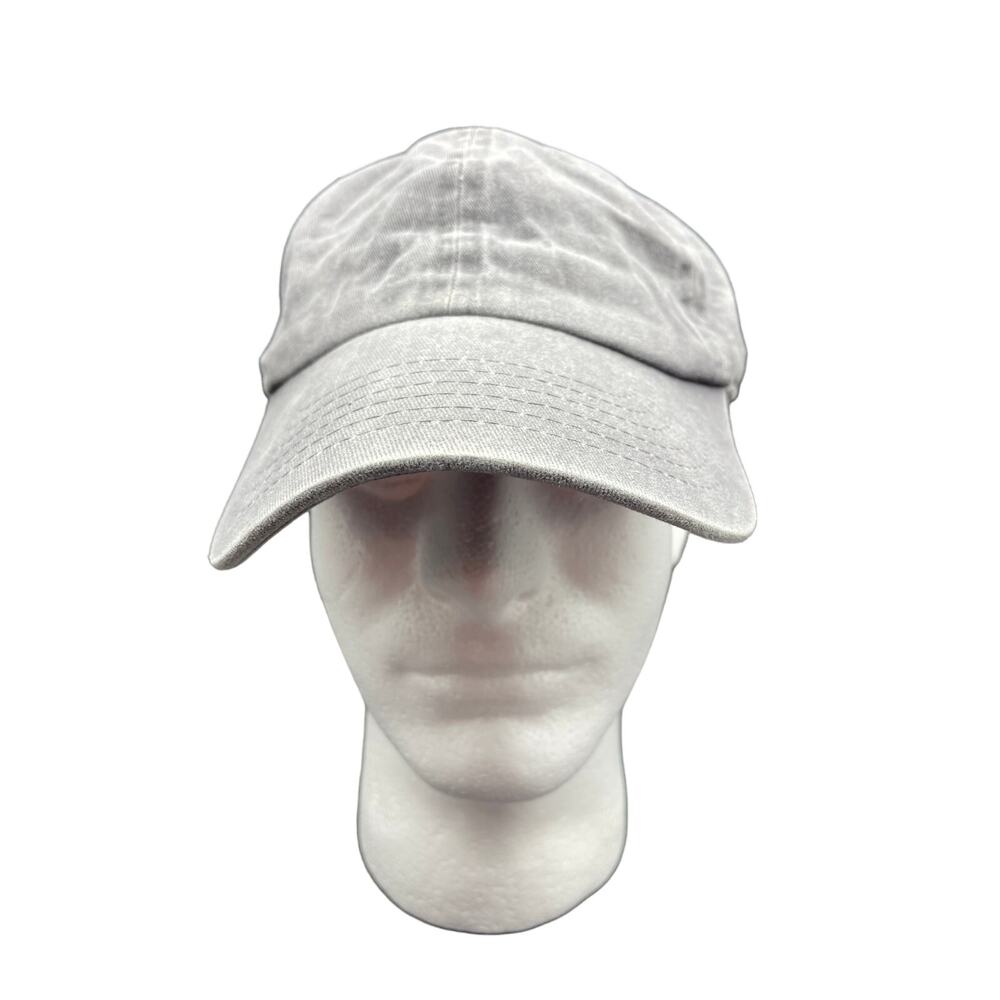 Hat Depot Baseball Hat Mens One Size Gray Plain Solid Neutral Active Hiking Run